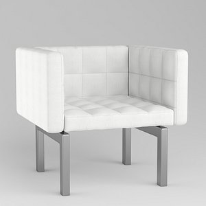 3D armchair chair