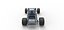 Carro de corrida modificado para terra vintage, versão base 5, escala 1:25.