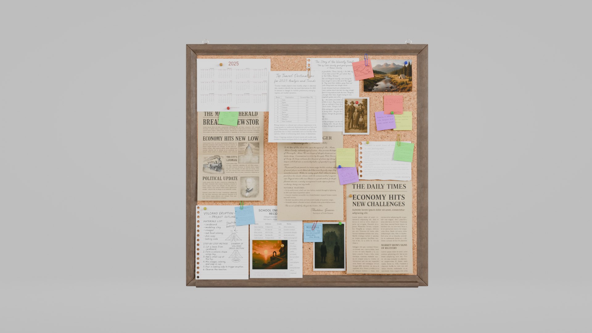 3D Complete Corkboard Collection - Customizable Full Pin Board Set model https://p.turbosquid.com/ts-thumb/LT/e3Gaxw/Pq/r_1/png/1784158702/1920x1080/fit_q87/6098e9b849b478556f049f9566ff7d4ab0ccfd1d/r_1.jpg