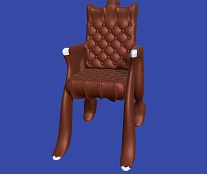 armchair design 3D model
