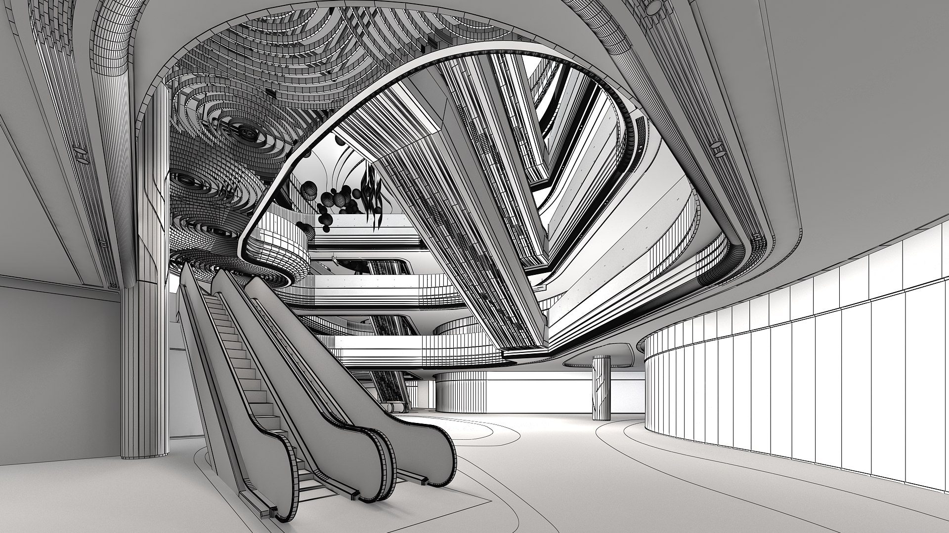 3D model Shopping Mall 05 - TurboSquid 2163158