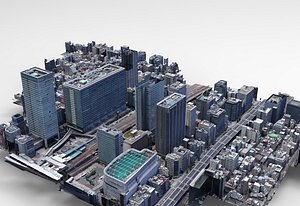 Tokyo Akihabara City photogrammetry 7