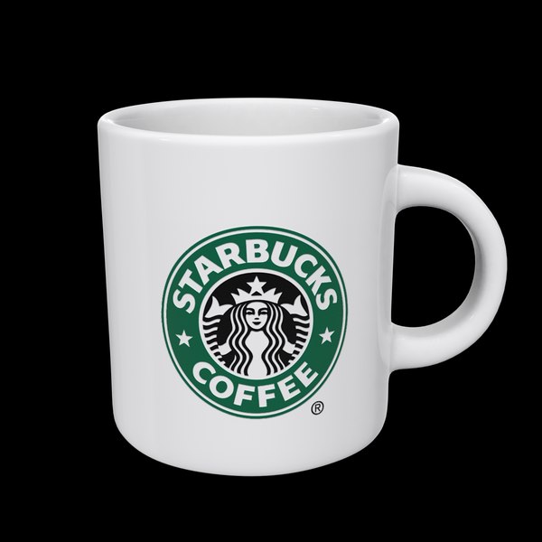 Starbucks mug model - TurboSquid 1309427