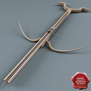 3d old big bow model