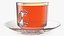 3D Large Cup with Saucer Full of Tea model