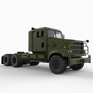 3d model m915a5 army truck