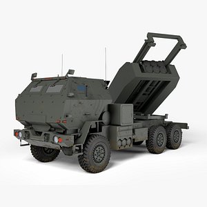 M142 HIMARS Rocket System 3D