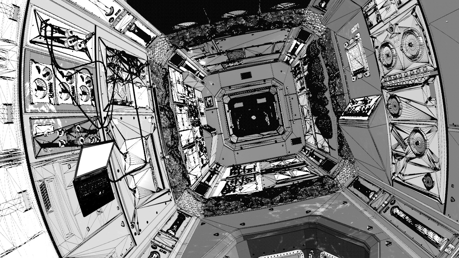 3D ISS Like SpaceStation Interior V2 - TurboSquid 2259984