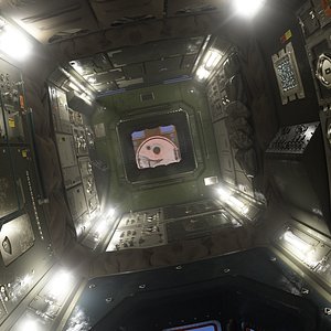 ISS like SpaceStation Interior V2