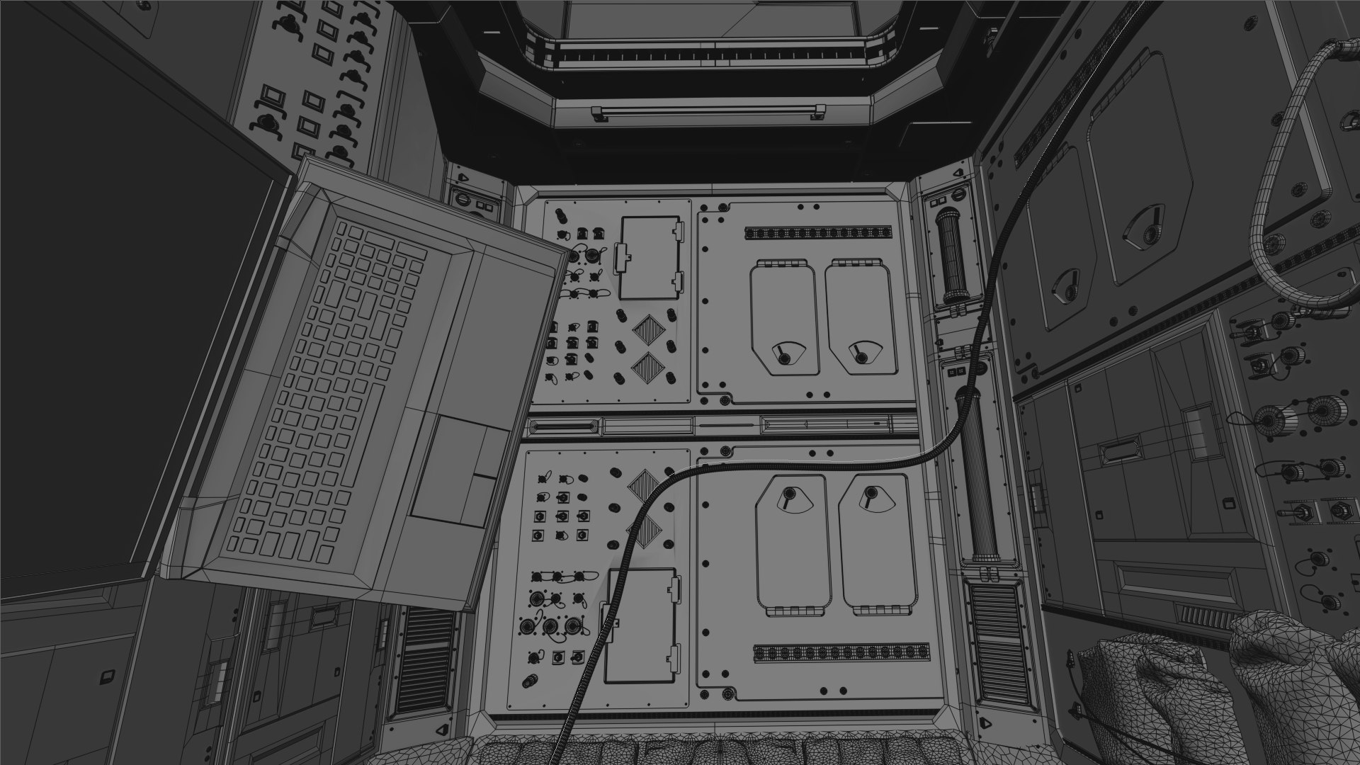 3D ISS Like SpaceStation Interior V2 - TurboSquid 2259984