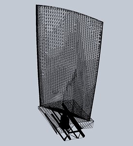 3D rotor blade airliner