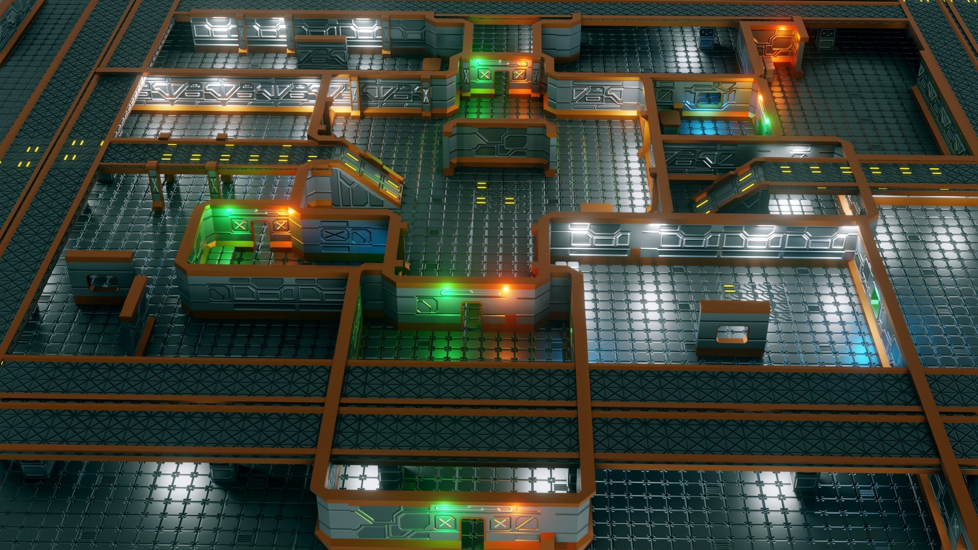 3D Modular RPG Game Environment - Low Poly - PBR - GameReady Model ...
