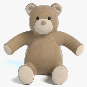 stuffed animal bear model