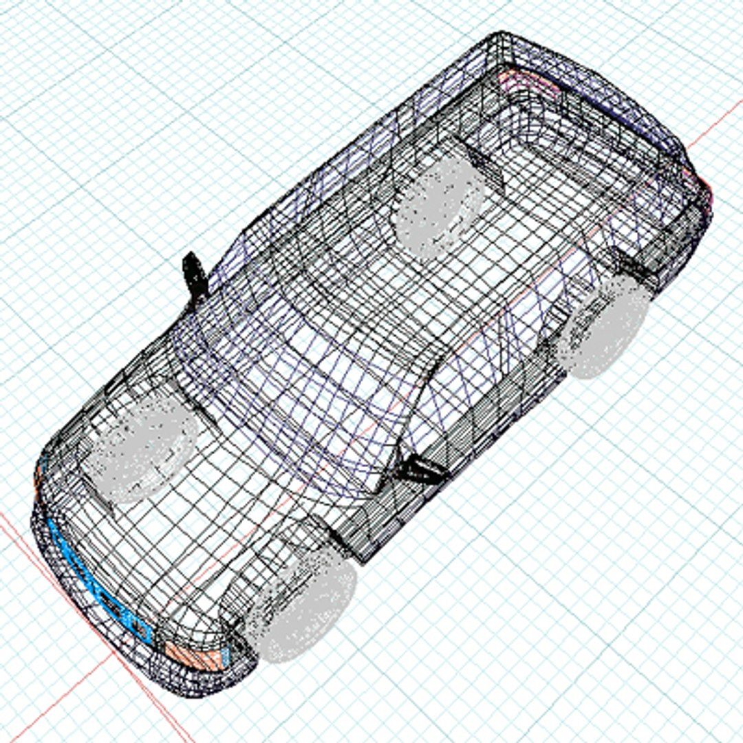 subaru forester 3d model