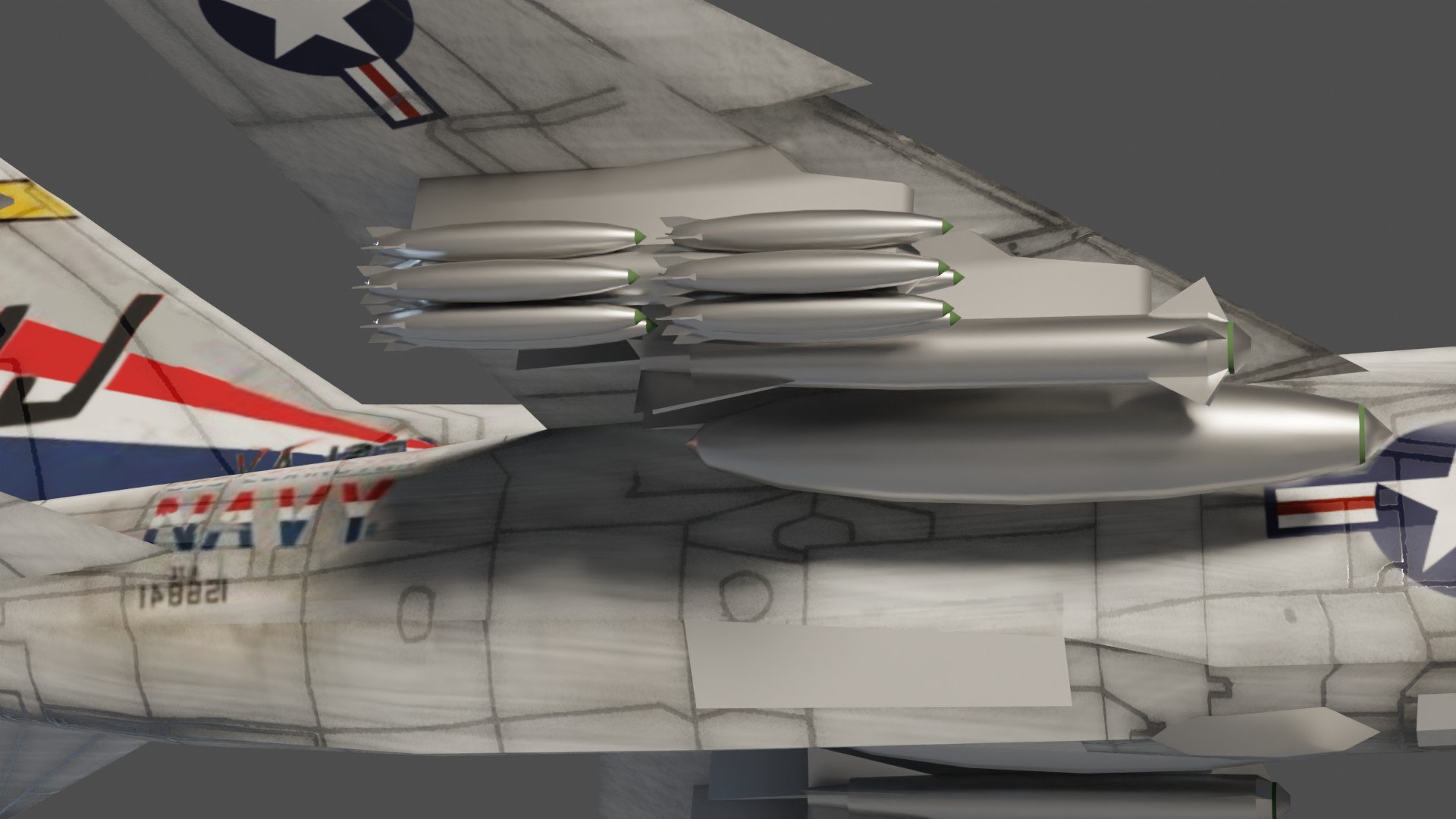LTV A-7 Corsair II lowpoly attack plane model https://p.turbosquid.com/ts-thumb/LU/1X9Fjw/VI/preview15/jpg/1645635891/1920x1080/fit_q87/d70ee0e0c1d51ba50c22897dbc143d6066b3042c/preview15.jpg