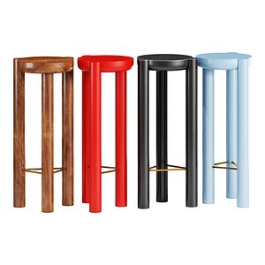 Yet Design Studio Pillar Bar Stool model