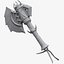 Battle Axe Zbrush