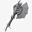 Battle Axe Zbrush