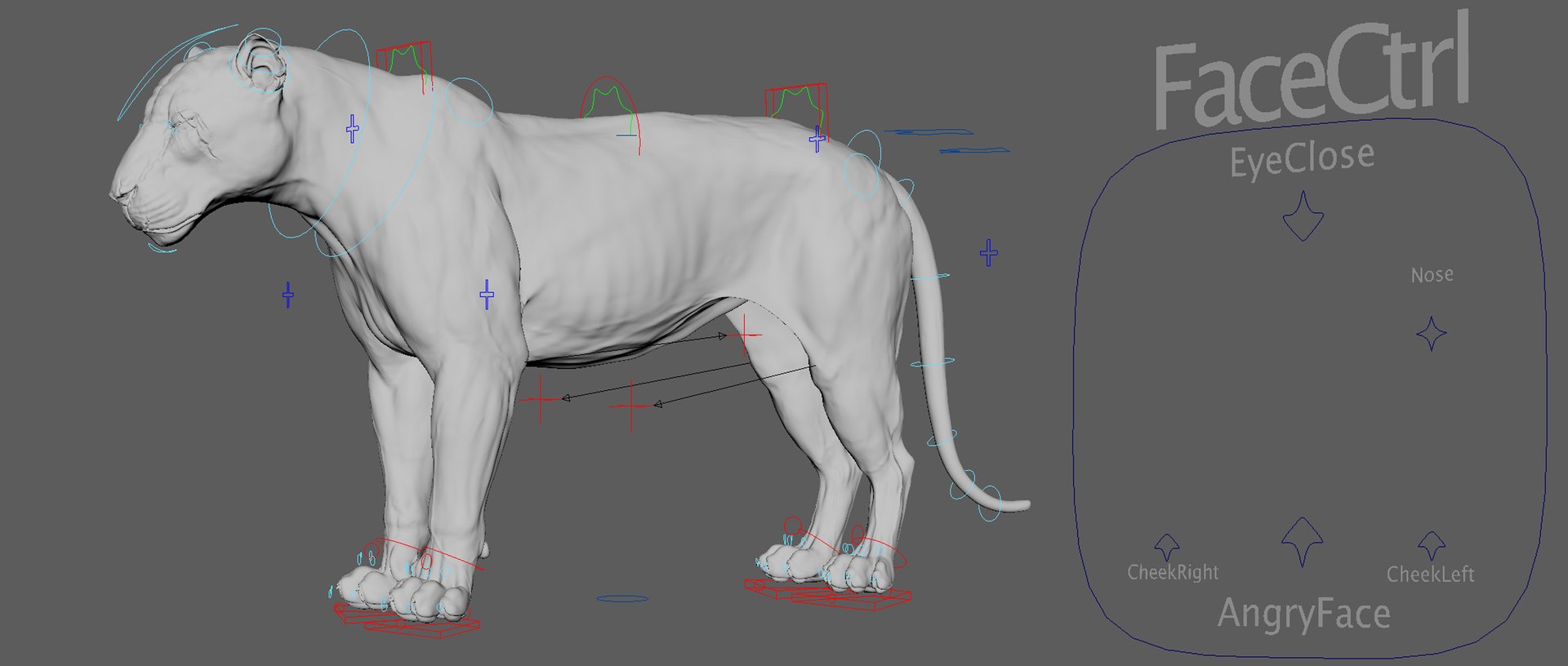 Tiger RIGGED model - TurboSquid 2178155