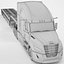 Remorque plateau Freightliner Cascadia 2025 01