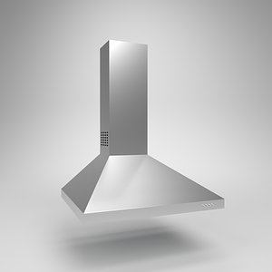 3D interior cata extractor hood model