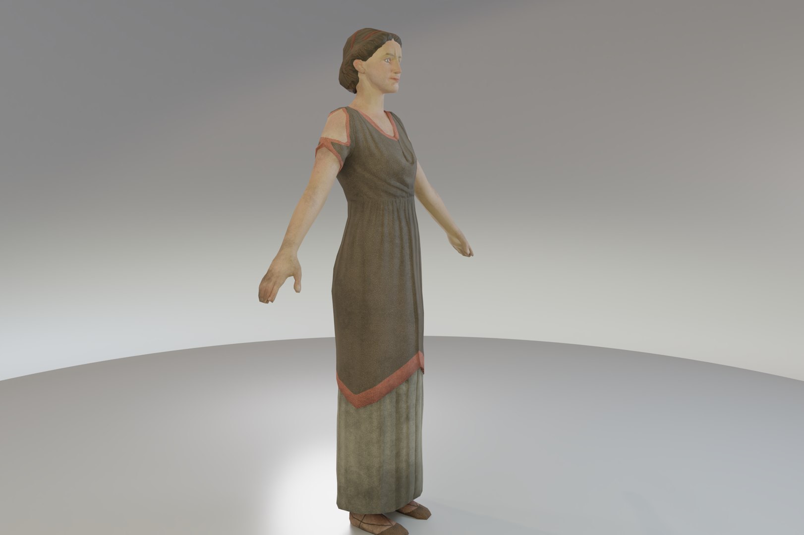 Rigged Roman Peasant Woman 3D model https://p.turbosquid.com/ts-thumb/LU/Jwl2AW/mn/render2/png/1636154489/1920x1080/fit_q87/049e1665352857034a4475f902404ca532e3b9bb/render2.jpg