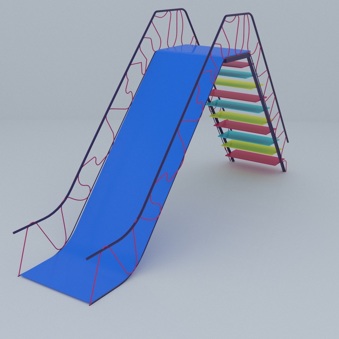 Children slide model - TurboSquid 1403285