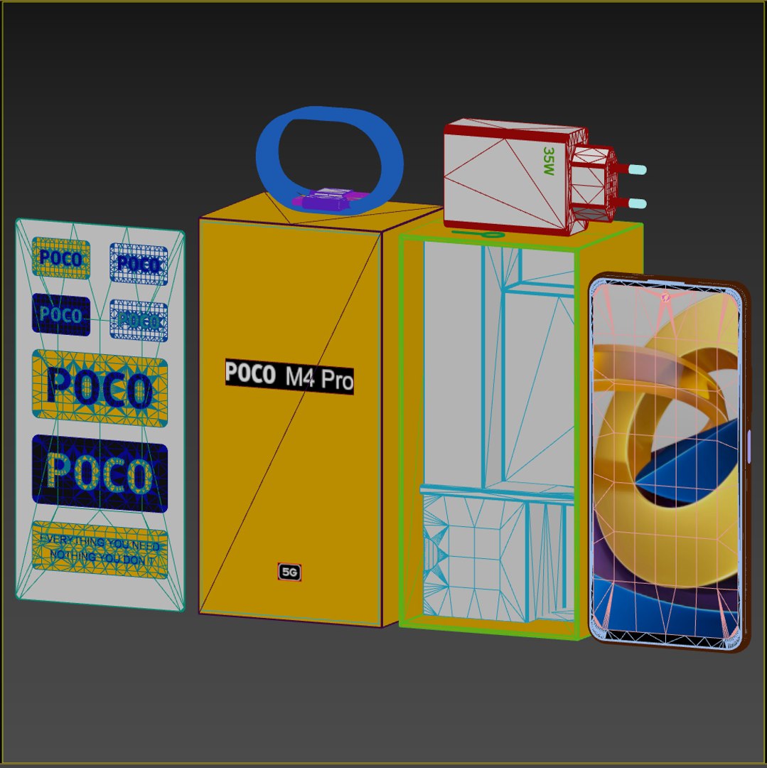 Poco M4 Pro 3D - TurboSquid 1881015