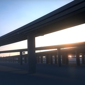 3D freeway model