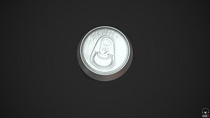 330ml Can with Water Droplets and 3 LODs
