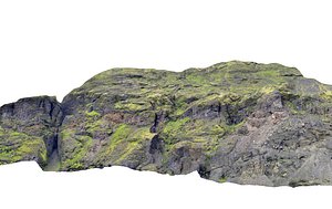 3D mountain iceland