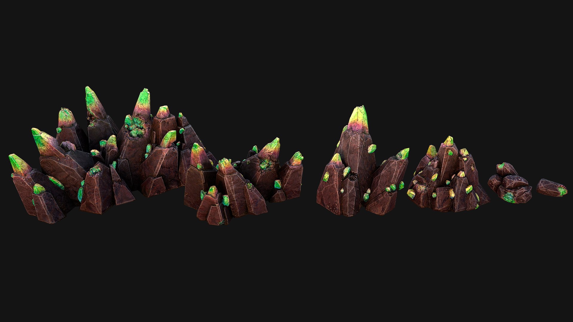 Green Crystals Minerals Ore Cave 3D model https://p.turbosquid.com/ts-thumb/LU/VZXrMN/3P/obsidiancrystalgreen6/png/1732369507/1920x1080/fit_q87/e1d71368581be3bac3afb12a9cda6e947d482d32/obsidiancrystalgreen6.jpg