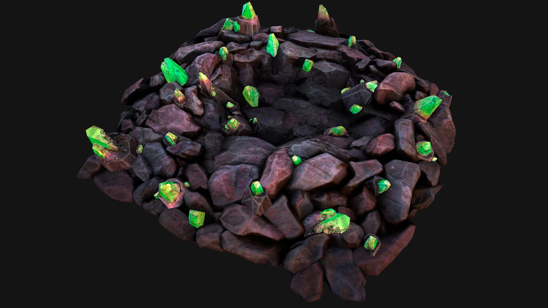 Green Crystals Minerals Ore Cave 3D model https://p.turbosquid.com/ts-thumb/LU/VZXrMN/7f/a8obsidiancrystalcolor/png/1732369483/1920x1080/fit_q87/6fa22f0c35c603c27e3b096540939a8c6f6a0802/a8obsidiancrystalcolor.jpg