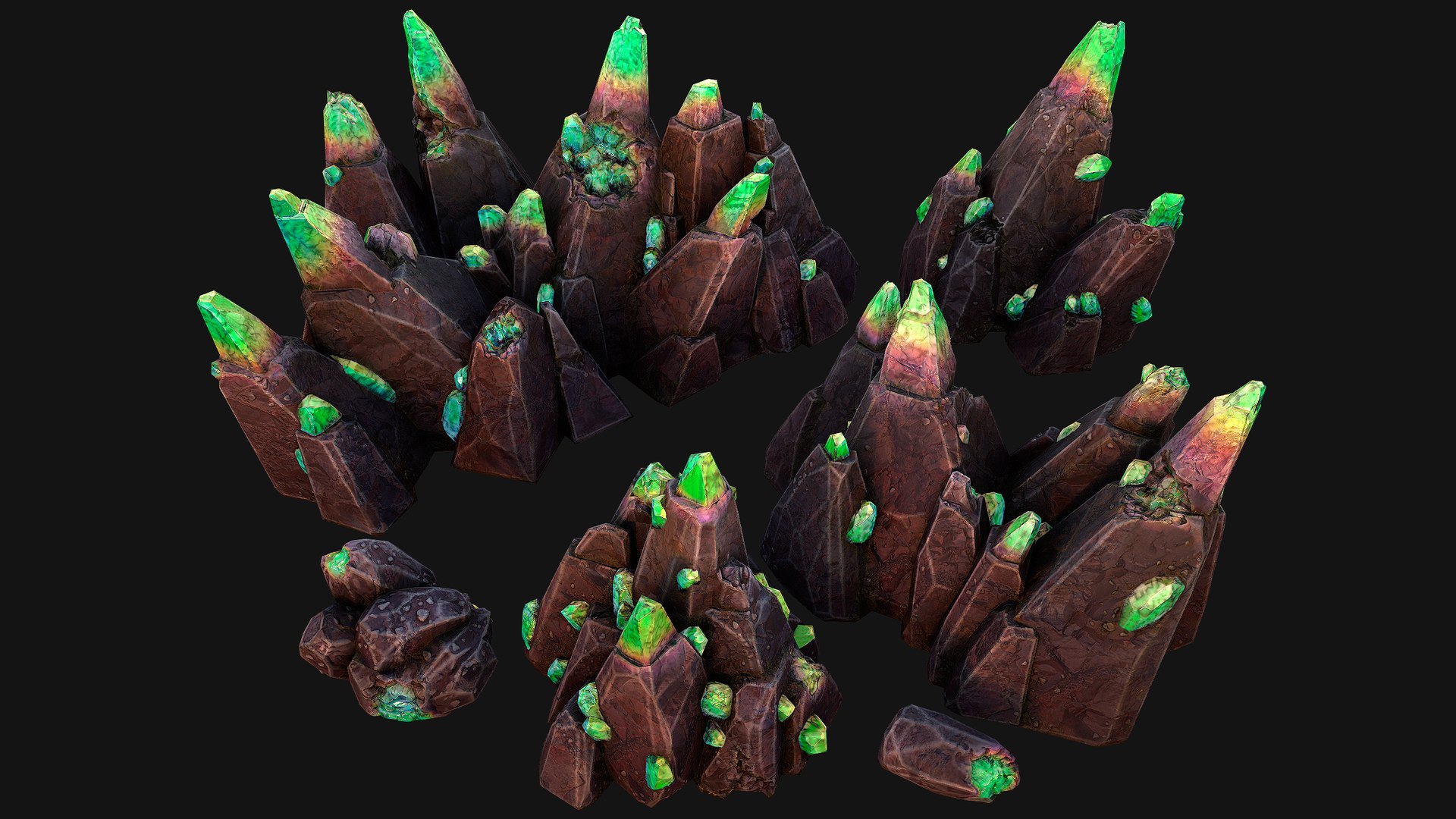 Green Crystals Minerals Ore Cave 3D model https://p.turbosquid.com/ts-thumb/LU/VZXrMN/ZV/obsidiancrystalgreen4/png/1732369503/1920x1080/fit_q87/596e901591aa29d1fc82f6ffd47d48aef39d32a9/obsidiancrystalgreen4.jpg