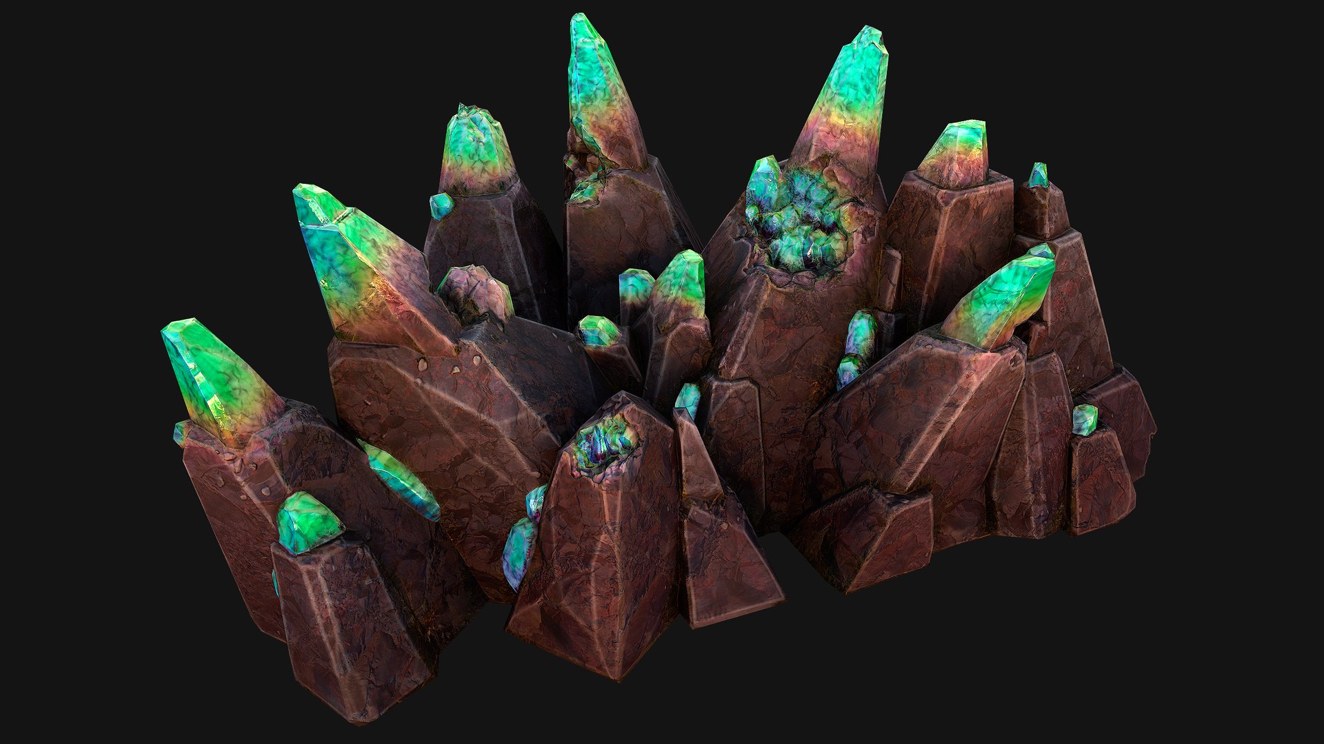 Green Crystals Minerals Ore Cave 3D model https://p.turbosquid.com/ts-thumb/LU/VZXrMN/vb/obsidiancrystalgreen19/png/1732369528/1920x1080/fit_q87/698174c76000fdeb6a961eb77650b298da1c43ab/obsidiancrystalgreen19.jpg