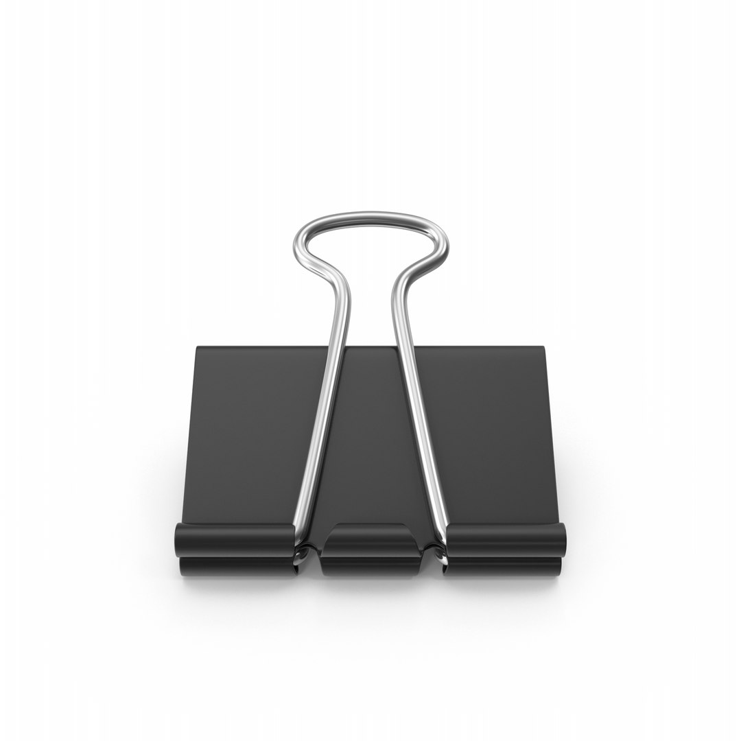 3D Binder Clip model https://p.turbosquid.com/ts-thumb/LU/WwGf9P/JV/binderclipblack.f01.2k/png/1641382824/1920x1080/fit_q87/34fa7216ef11dcb5b6432b50112091e23a6cd06a/binderclipblack.f01.2k.jpg