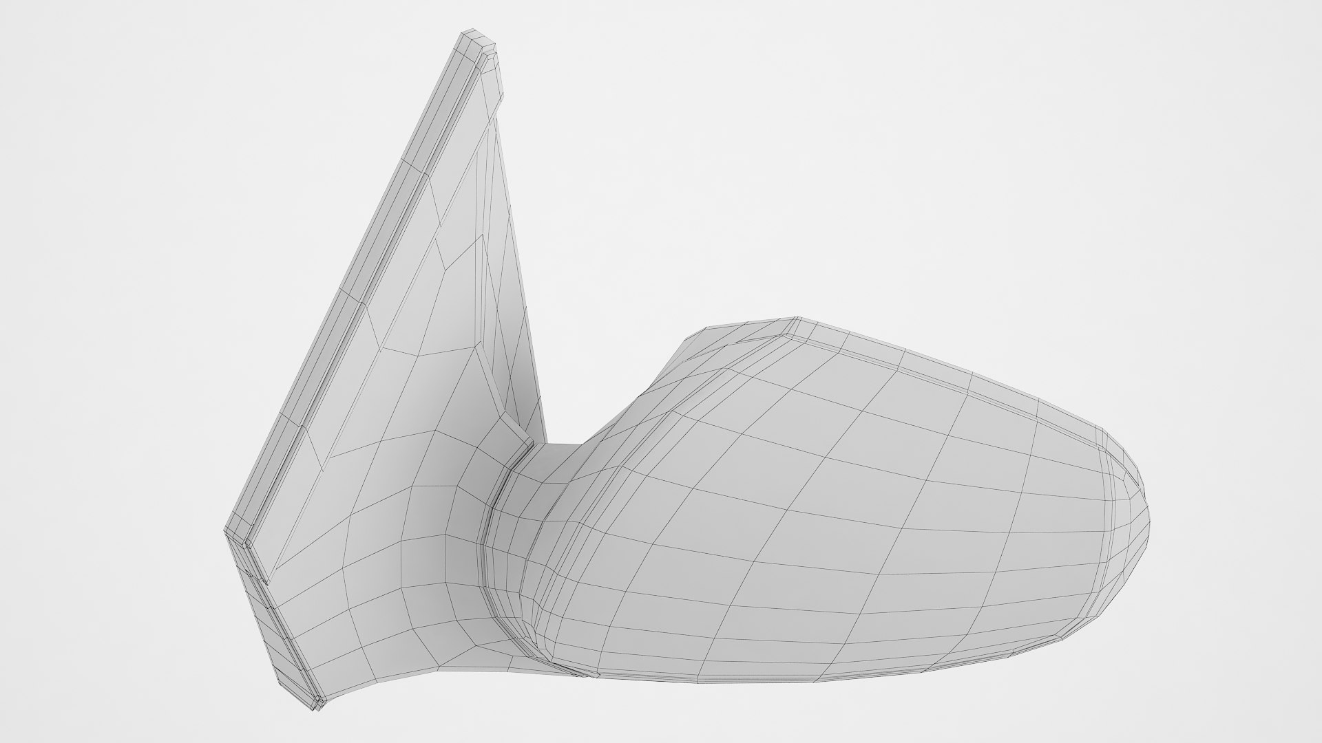 3D Car Side Mirror 03 TurboSquid 2020374