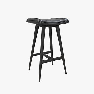 3D barstool v1 model