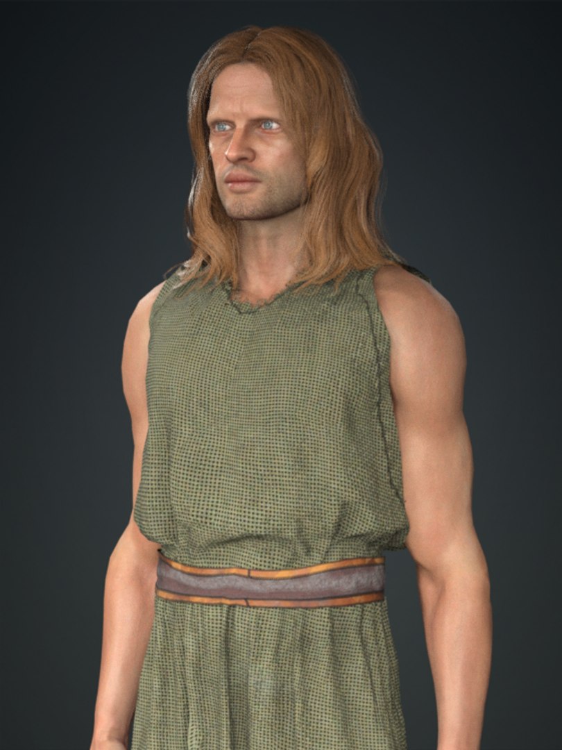 3D Realistic Rigged Medieval Character Man Model - TurboSquid 2133601