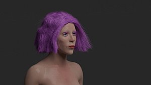young woman 3D