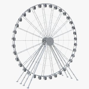 Ferris wheel 55 meters