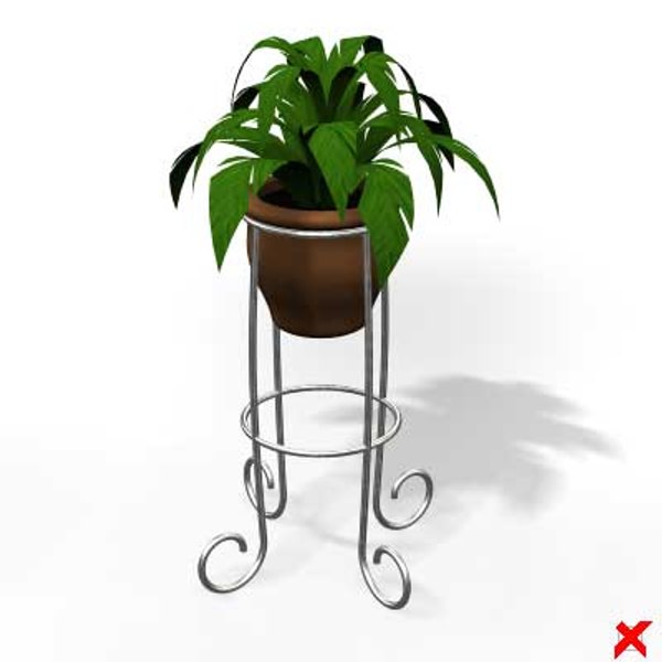 3d model flower stand