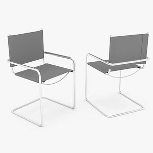 metal frame chair 3ds free