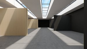 vr gallery product showcase 3D model