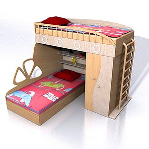 furniture beds camas 3d model