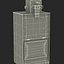 Classic Newspaper Box Gray 3D Model