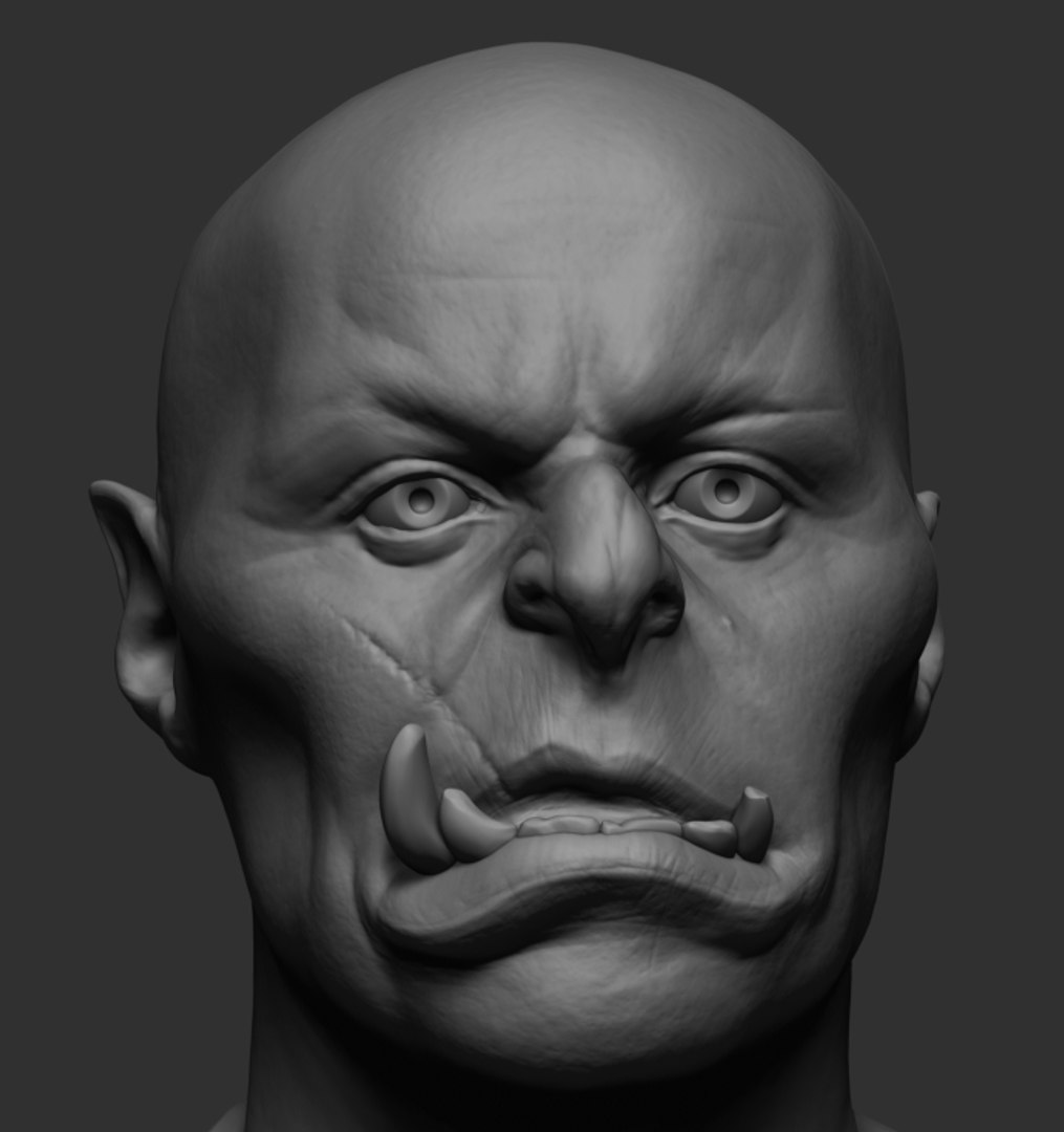 Creature head reference 3D model - TurboSquid 1282580