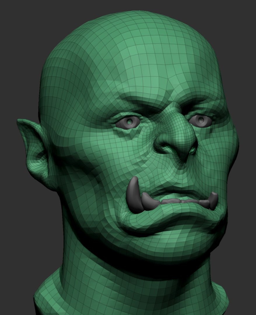 Creature head reference 3D model - TurboSquid 1282580