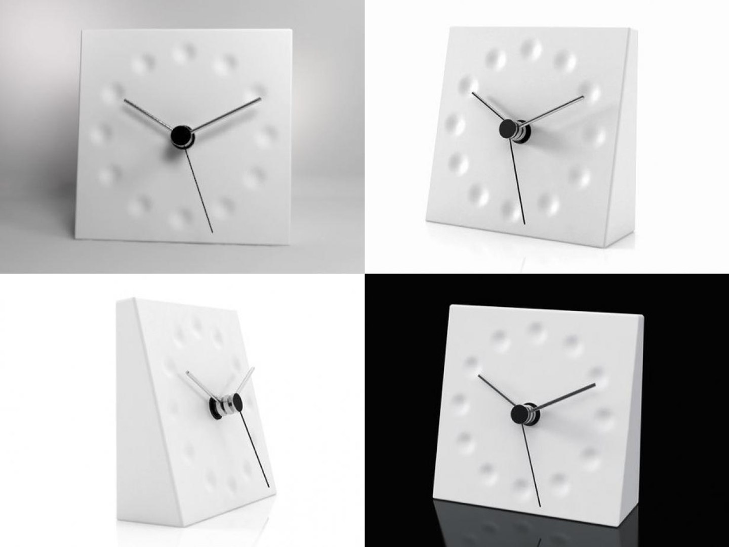 Drops Clock 3D - TurboSquid 1176249