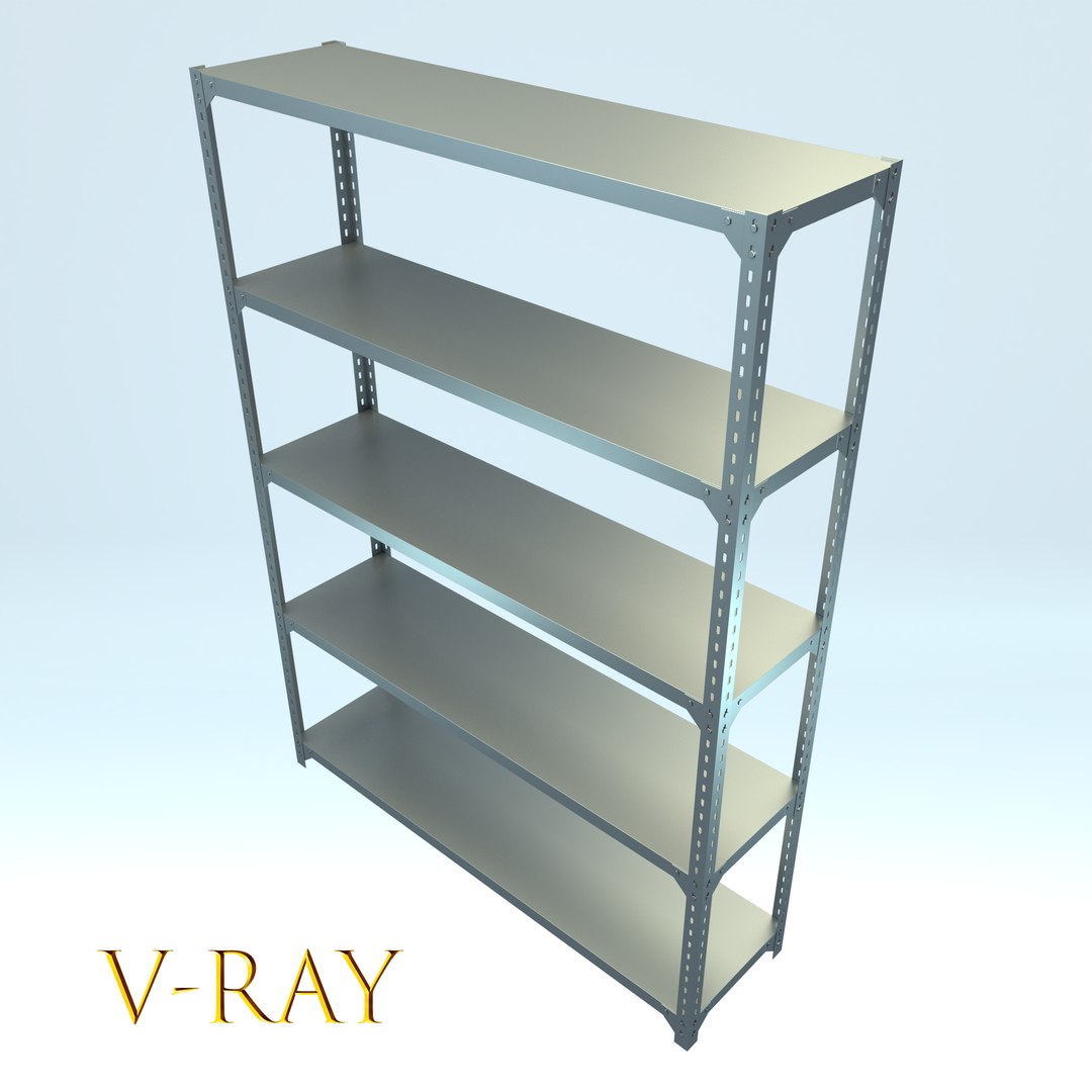 3D model storage rack - TurboSquid 1613569